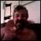 wild and friendly grey haired male